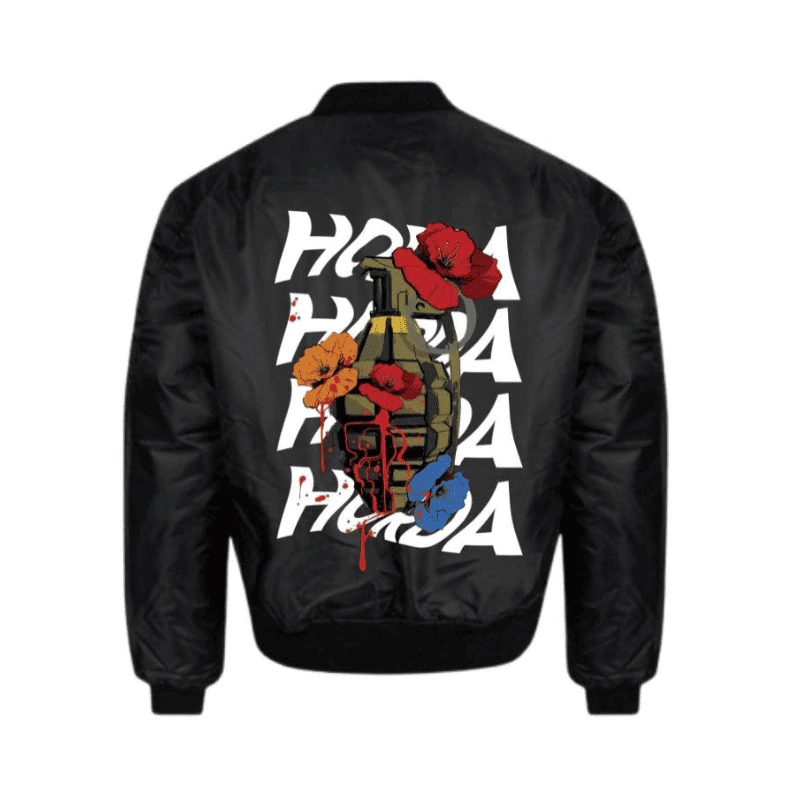 Black Military Bomber - Horda Brand - Edropit