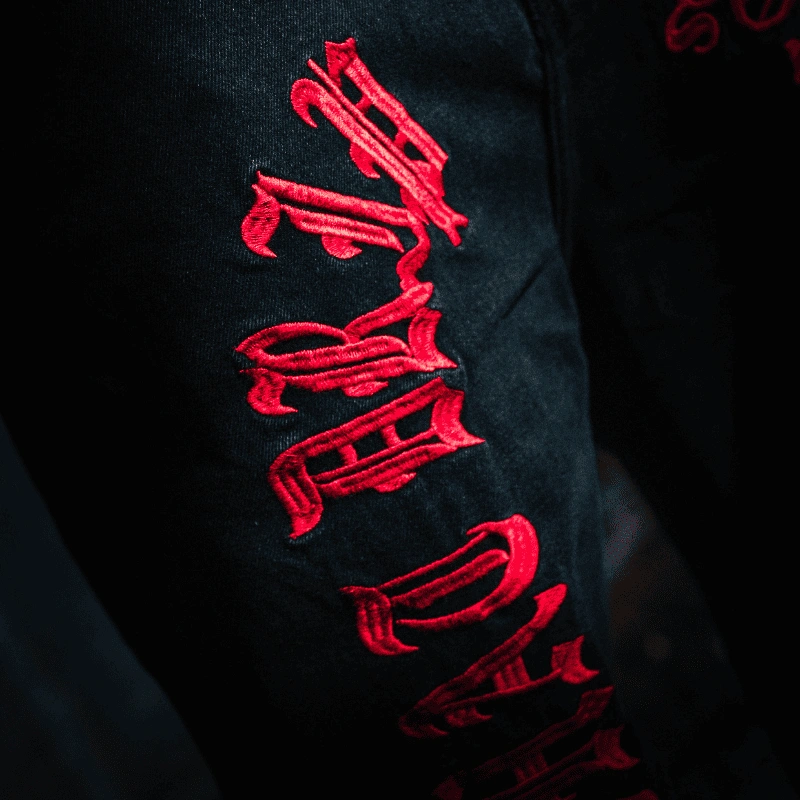 UNKNOWN RED JEANS - HoodBoy - Edropit