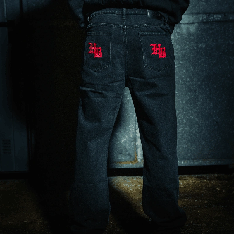 UNKNOWN RED JEANS - HoodBoy - Edropit