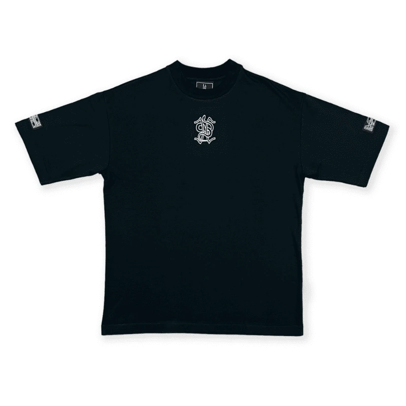 front black snake merged tee - Mon Elysee - Edropit
