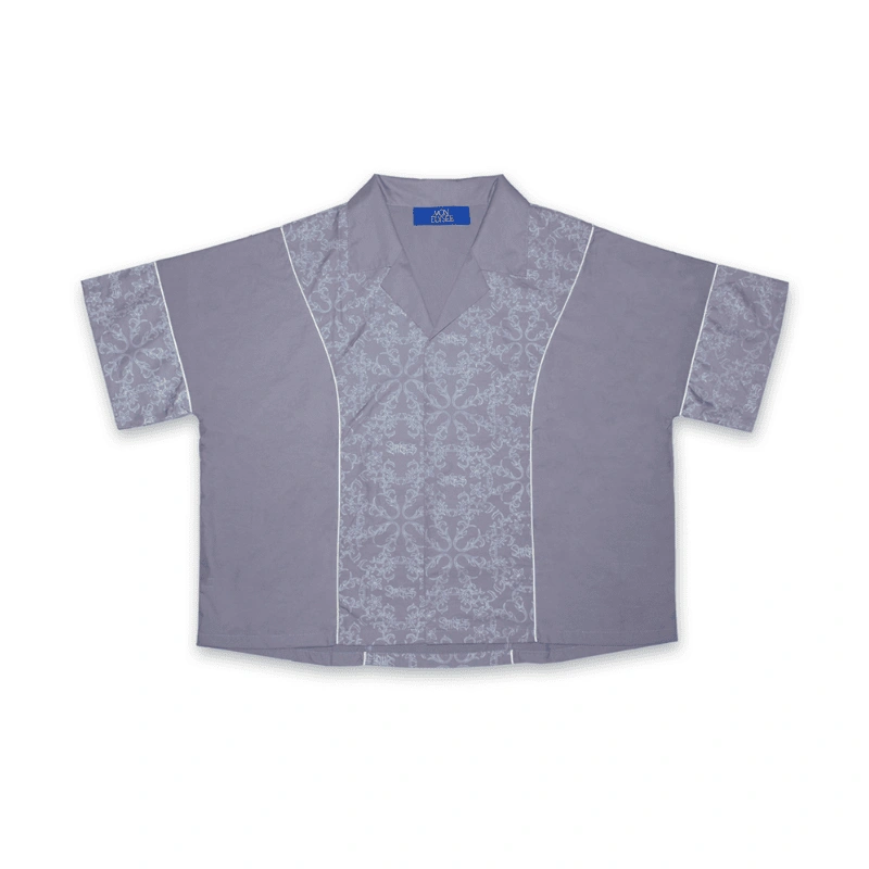 front grey glory shirt - Mon Elysee - Edropit