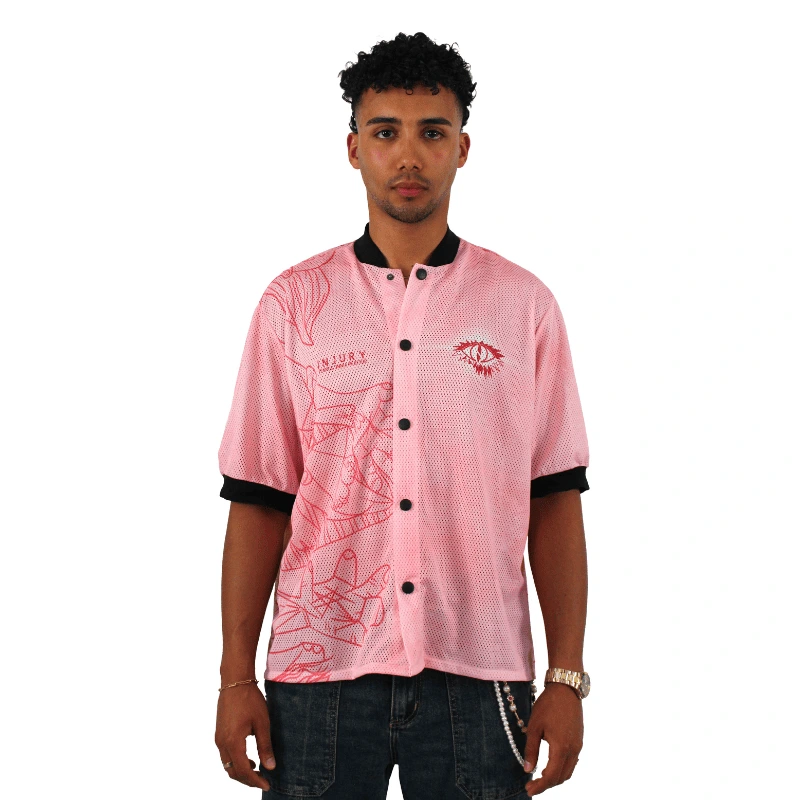 front pink picasso shirt - Injury - Edropit