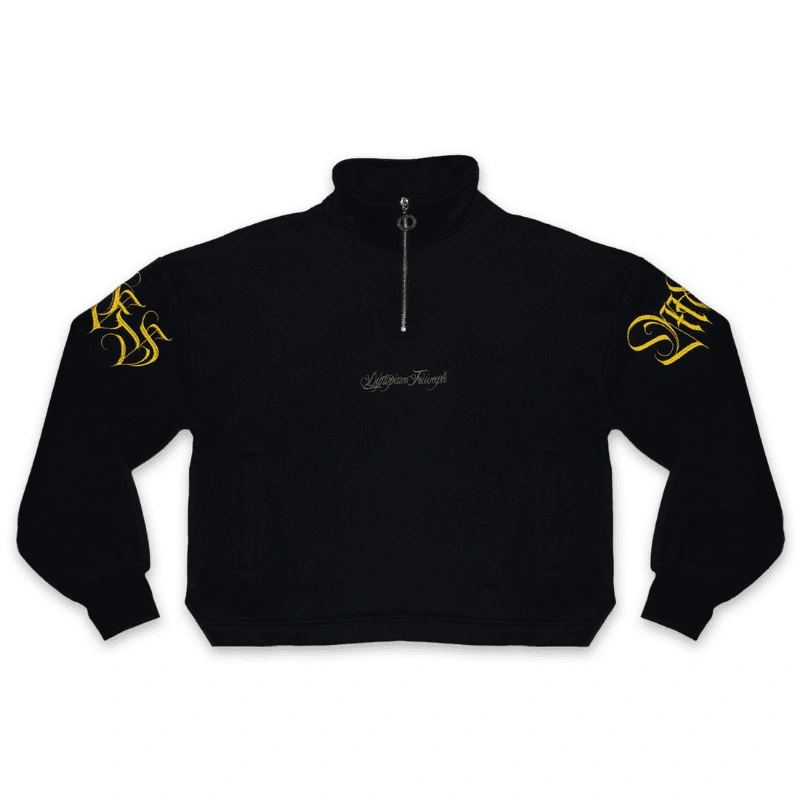 front sparkle black dis-triumph mock neck - Mon Elysee - Edropit