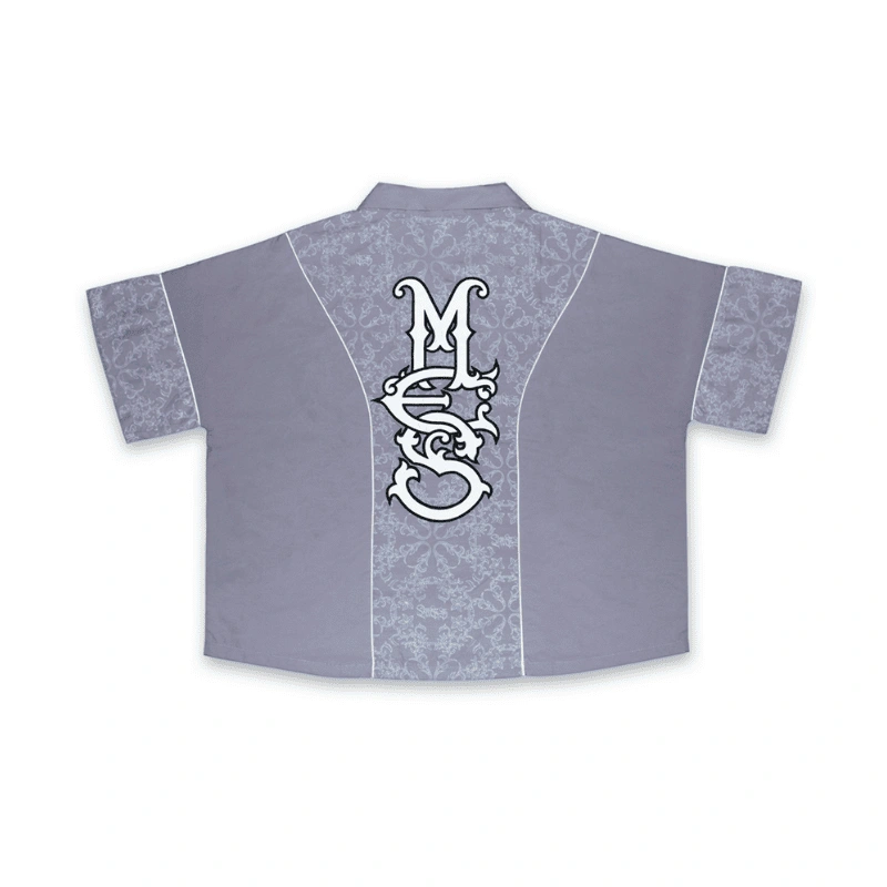 retro grey glory shirt - Mon Elysee - Edropit