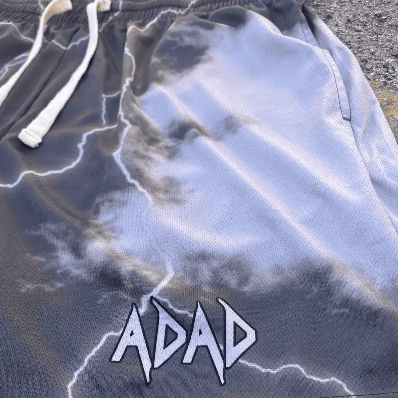 details Adad Black Shorts - Adad Wear - Edropit