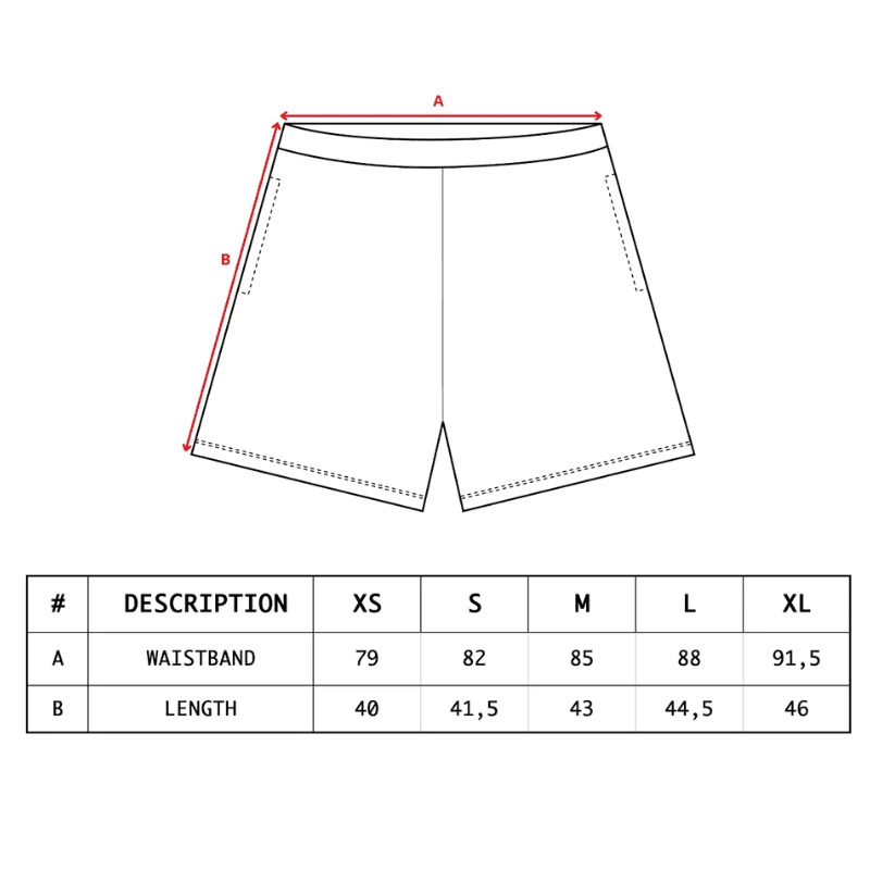 sizes Adad Shorts - Adad Wear - Edropit